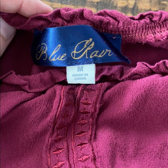 Blue Rain maroon blouse - Picture 5 of 7